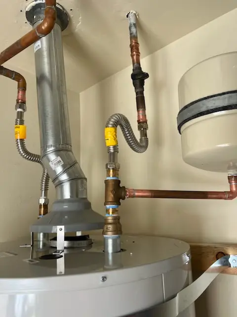 Water heater installation and plumbing repair in Traverse City